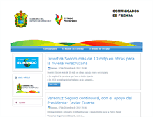 Tablet Screenshot of comunicados.elmundoenlinea.com.mx